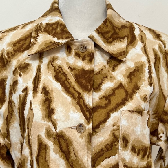 Vintage Ron Leal Animal Print Cropped Jacket - Picture 3 of 11